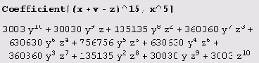Выражение Coefficient 