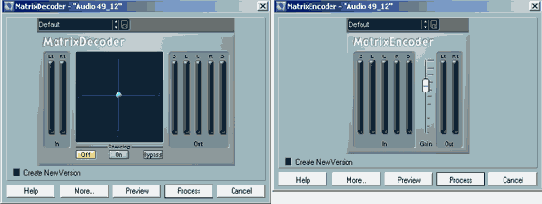 Модули Matrix Encoder и Matrix Decoder