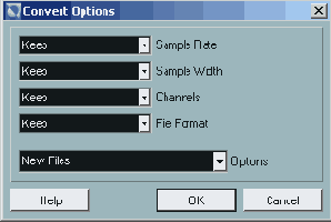  Convert Options