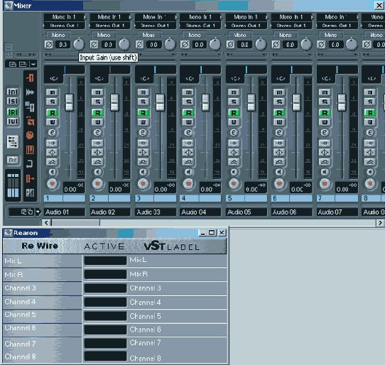   Nuendo+Reason