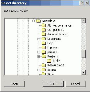  Set Project Folder