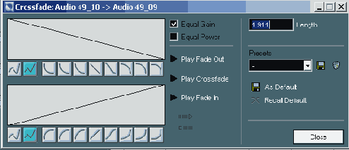   Crossfade